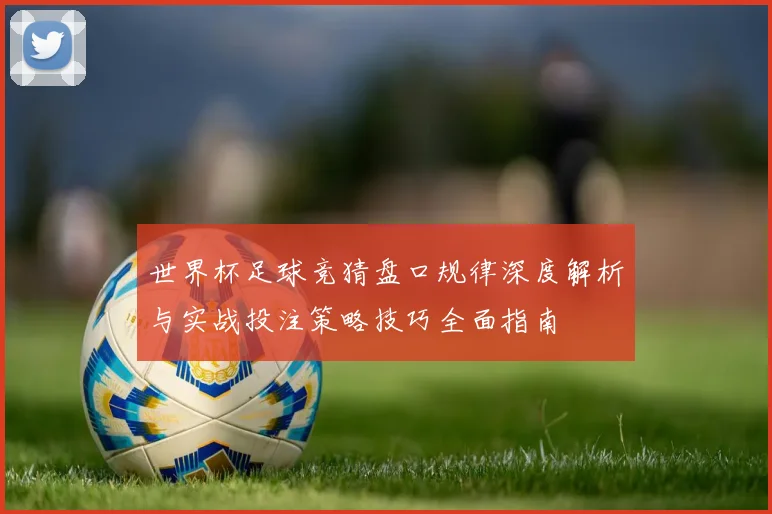世界杯足球竞猜盘口规律深度解析与实战投注策略技巧全面指南