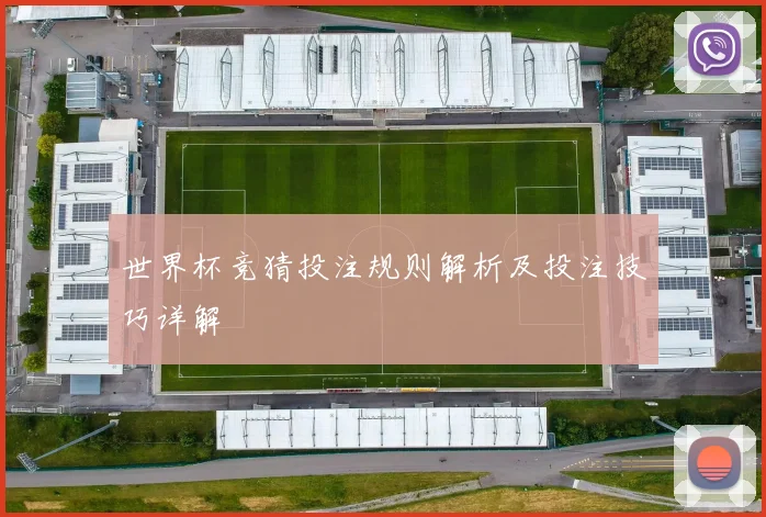 世界杯竞猜投注规则解析及投注技巧详解